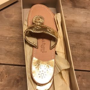 Jack Rogers Navajo Gold 10M Unworn